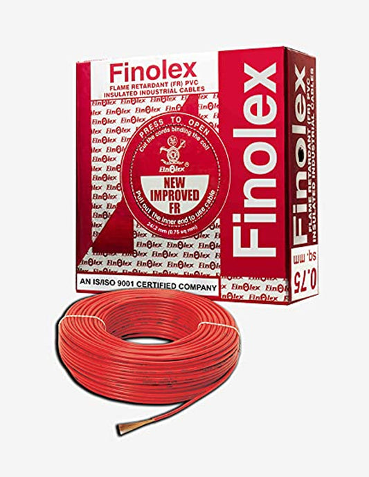 Finolex 0.75 sq.mm - Red Color