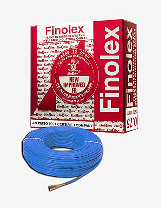 Finolex 0.75 sq.mm - Blue Color