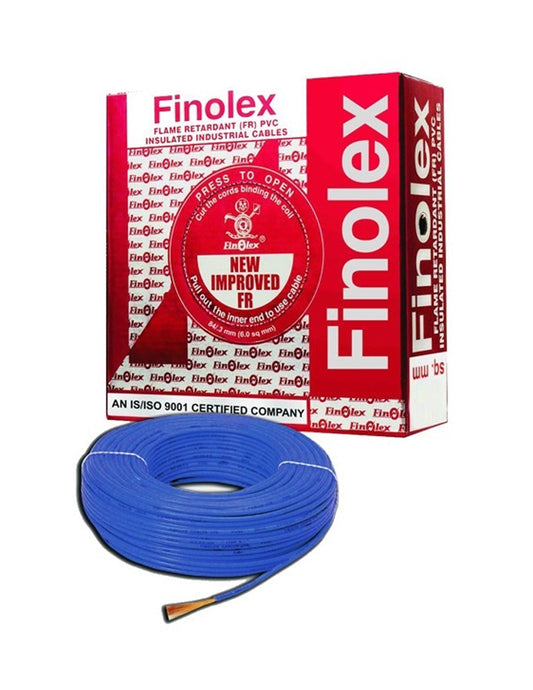Finolex 4 sq.mm - Blue Color