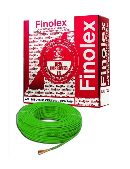 Finolex 4 sq.mm - Green Color