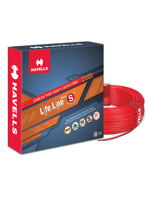 Havells Life Line 0.75 sq.mm - Red Color