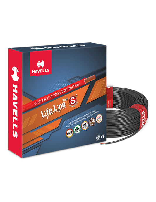 Havells Life Line 2.5 sq.mm - Black Color