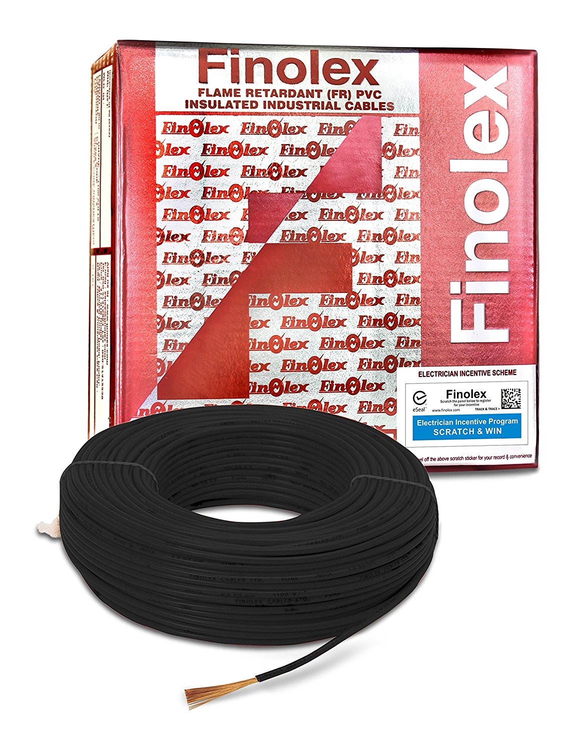 Finolex 1 sq.mm - Black Color